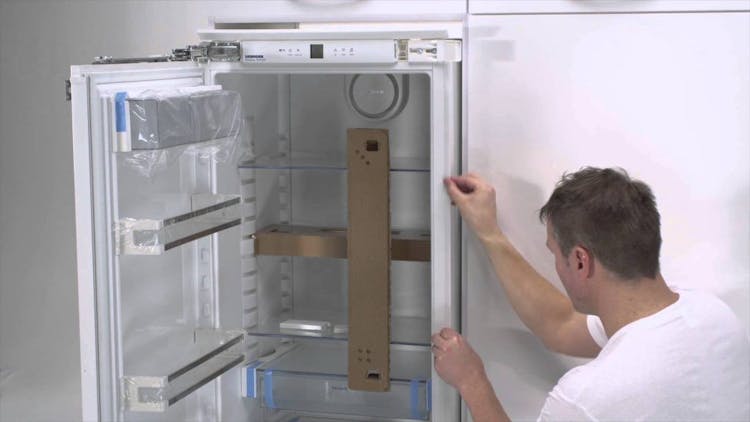installation réfrigérateur encastrable